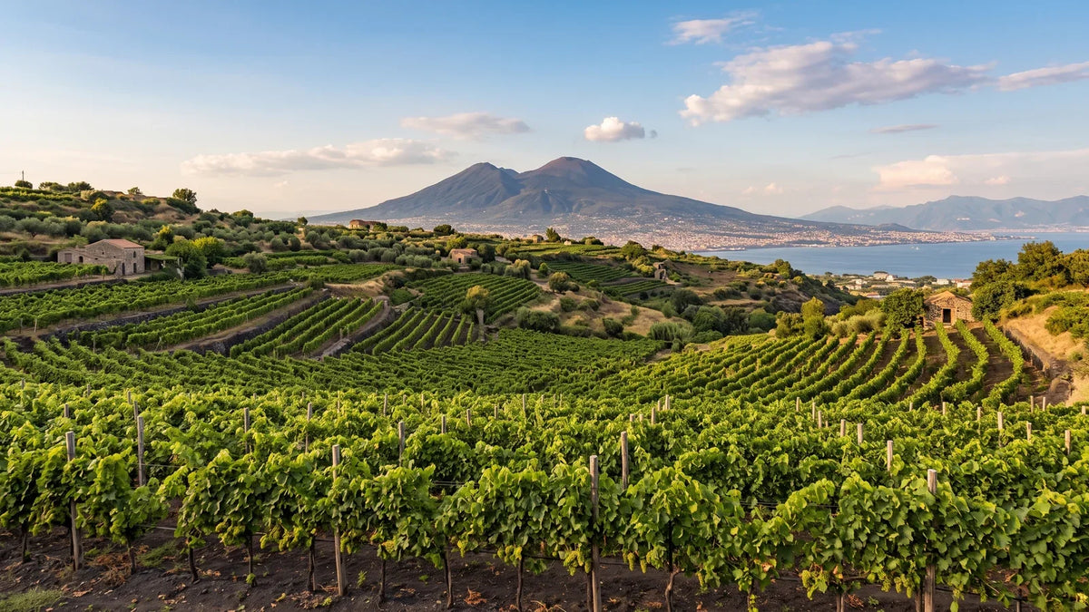 Wine landscape of the Vesuvius region