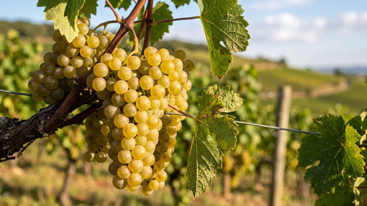 Grapes of the Viognier variety