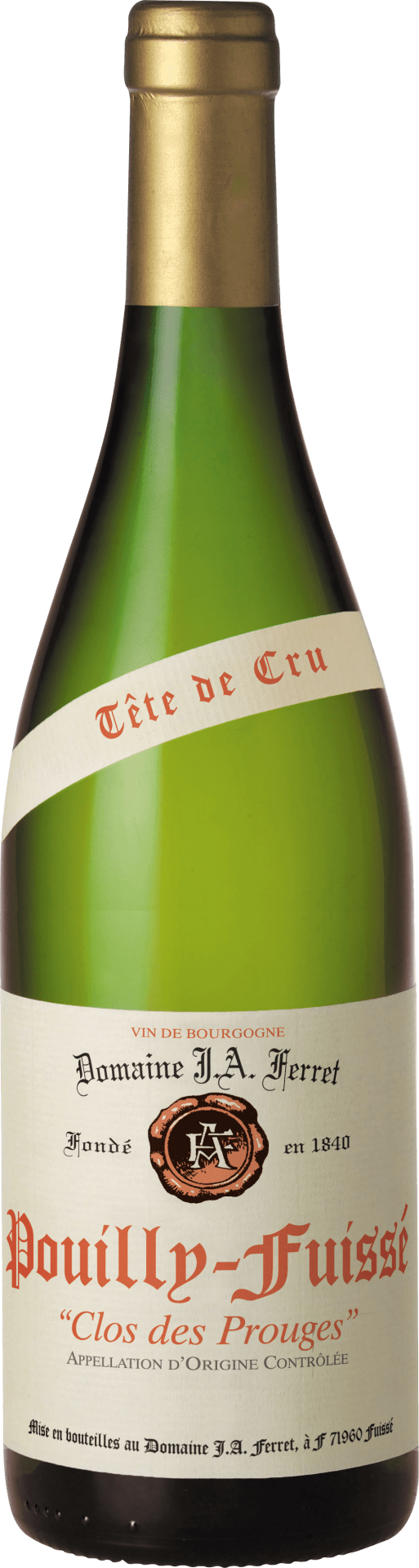 Pouilly-Fuissé Tête de Cru Clos des Prouges, Ferret