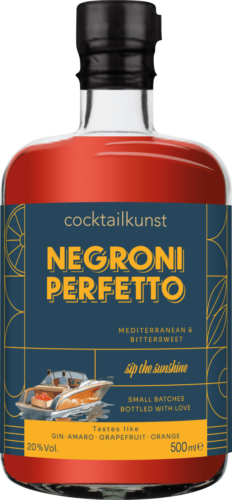 Cocktailkunst Negroni Perfetto 0,5L