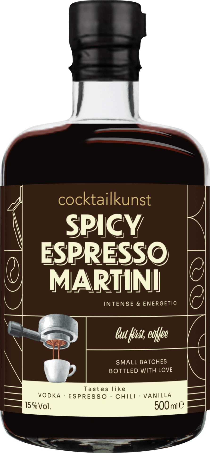 Cocktailkunst Spicy Espresso Martini 0,5L