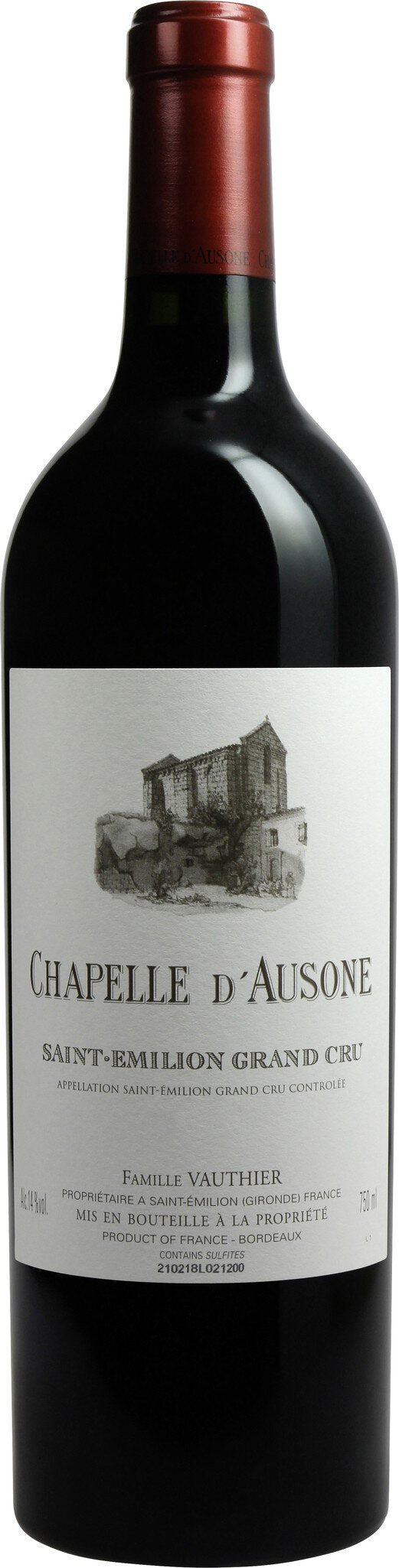 Chapelle d'Ausone Grand Cru Zweitwein Ch. Ausone Zweitwein Ch. Ausone 0.75L