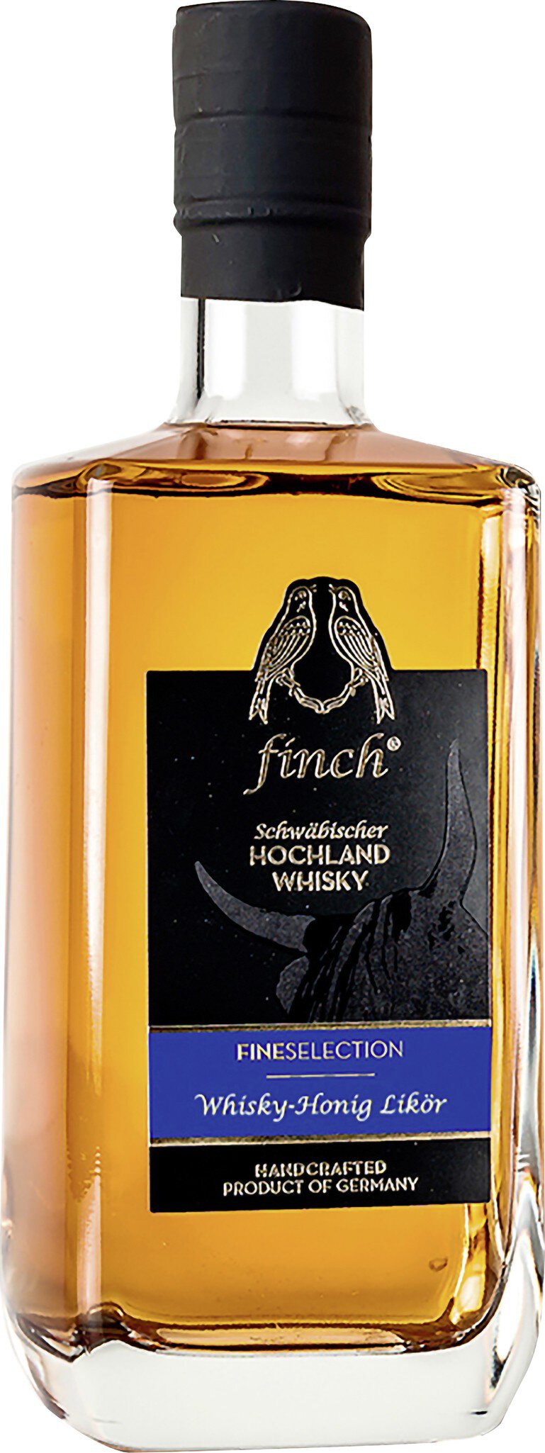 finch FineSelection Whisky-Honey Liqueur 27% vol Swabian Highland Whisky-Honey Liqueur 0.5L