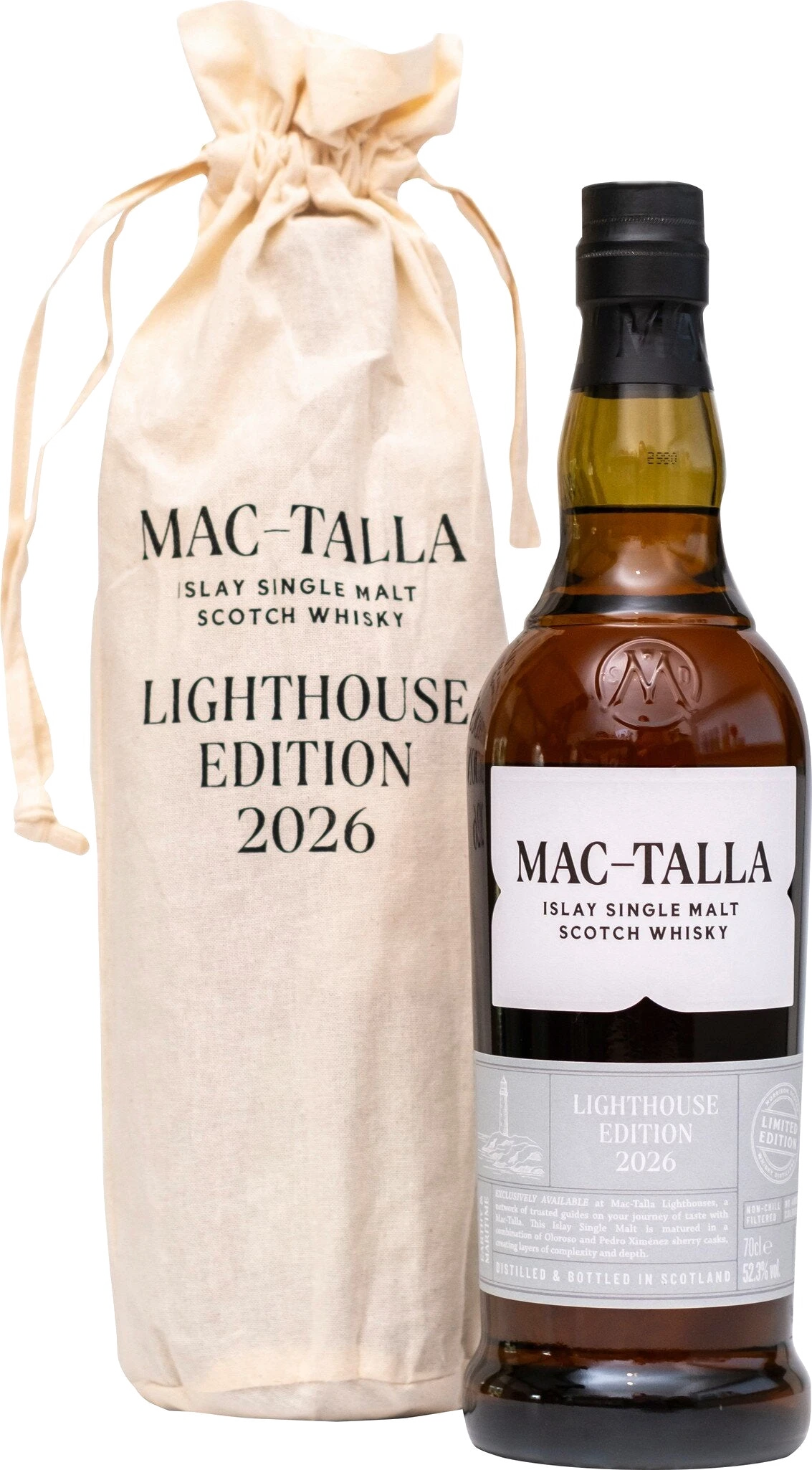 Mac-Talla Lighthouse 2026 Edition 52.3% Single Malt Scotch Whisky 0.7L