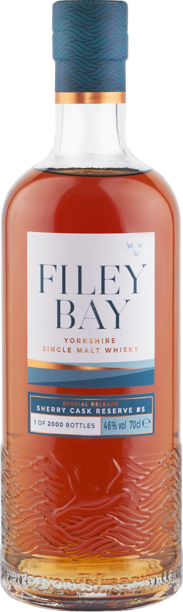 Filey Bay Sherry Cask Reserve #5 46%vol Moscatel P.X.Yorkshire Single Malt Whisky 0.7L