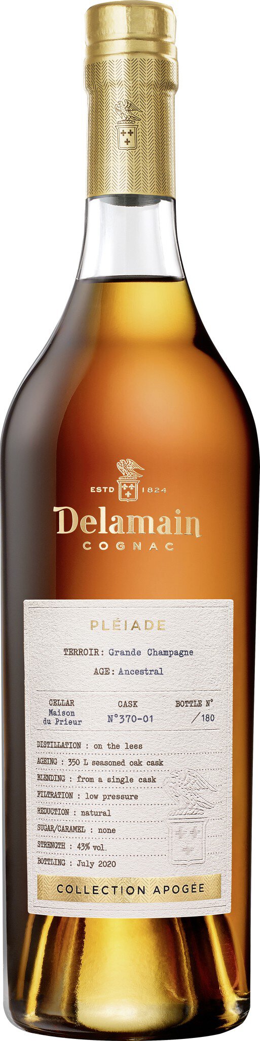 Delamain Collection Apogée Ancestral 43,5%vol Cognac de Grande Champagne 0,7L
