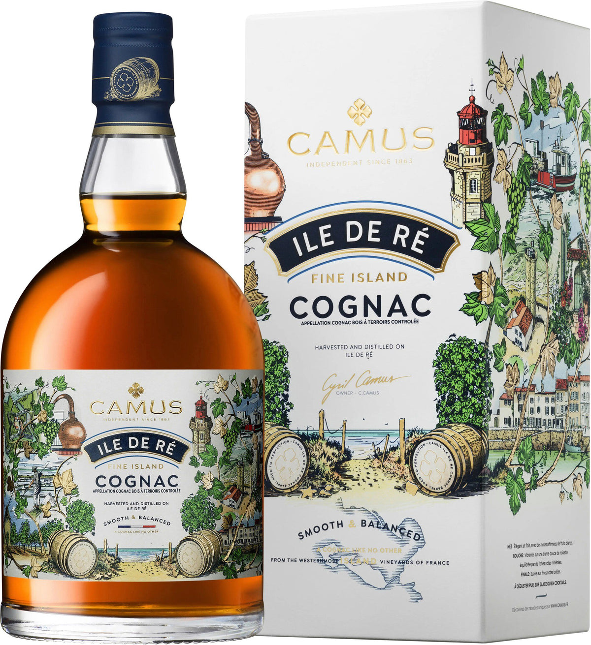 Camus Ile de Ré Fine Island 40%vol Cognac 0,7L