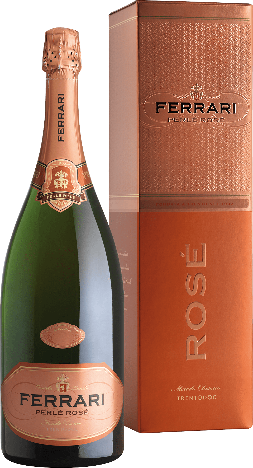 Perlé Rosé Riserva Trentodoc Magnum 1.5L
