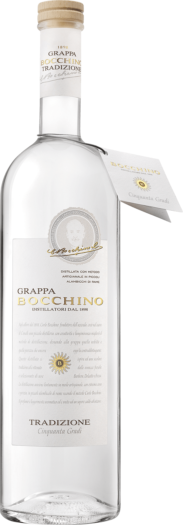 Grappa Tradizione Cinquanta Gradi Liter 1,0L