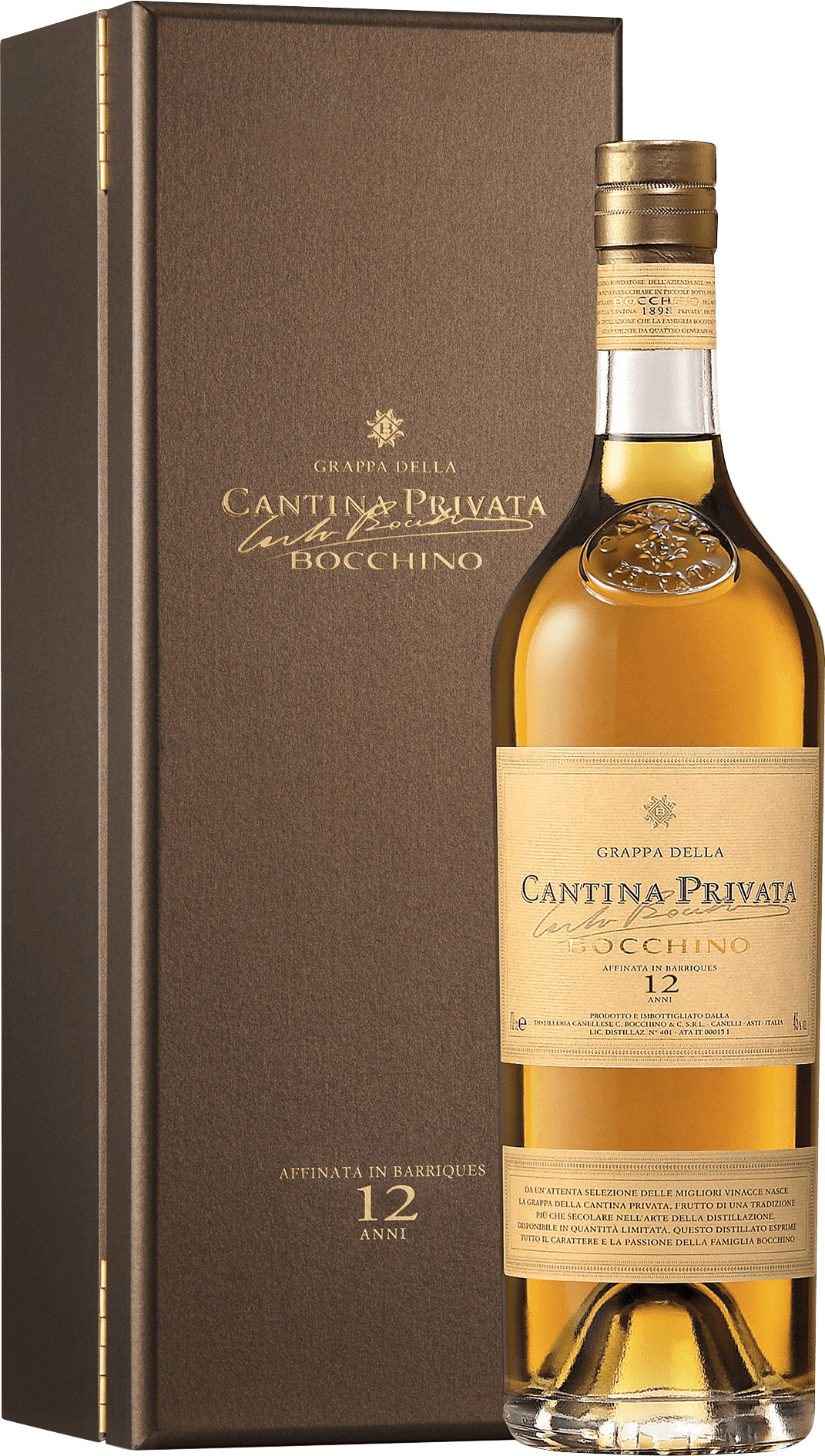 Grappa della Cantina Privata 12 Anni 0,7L