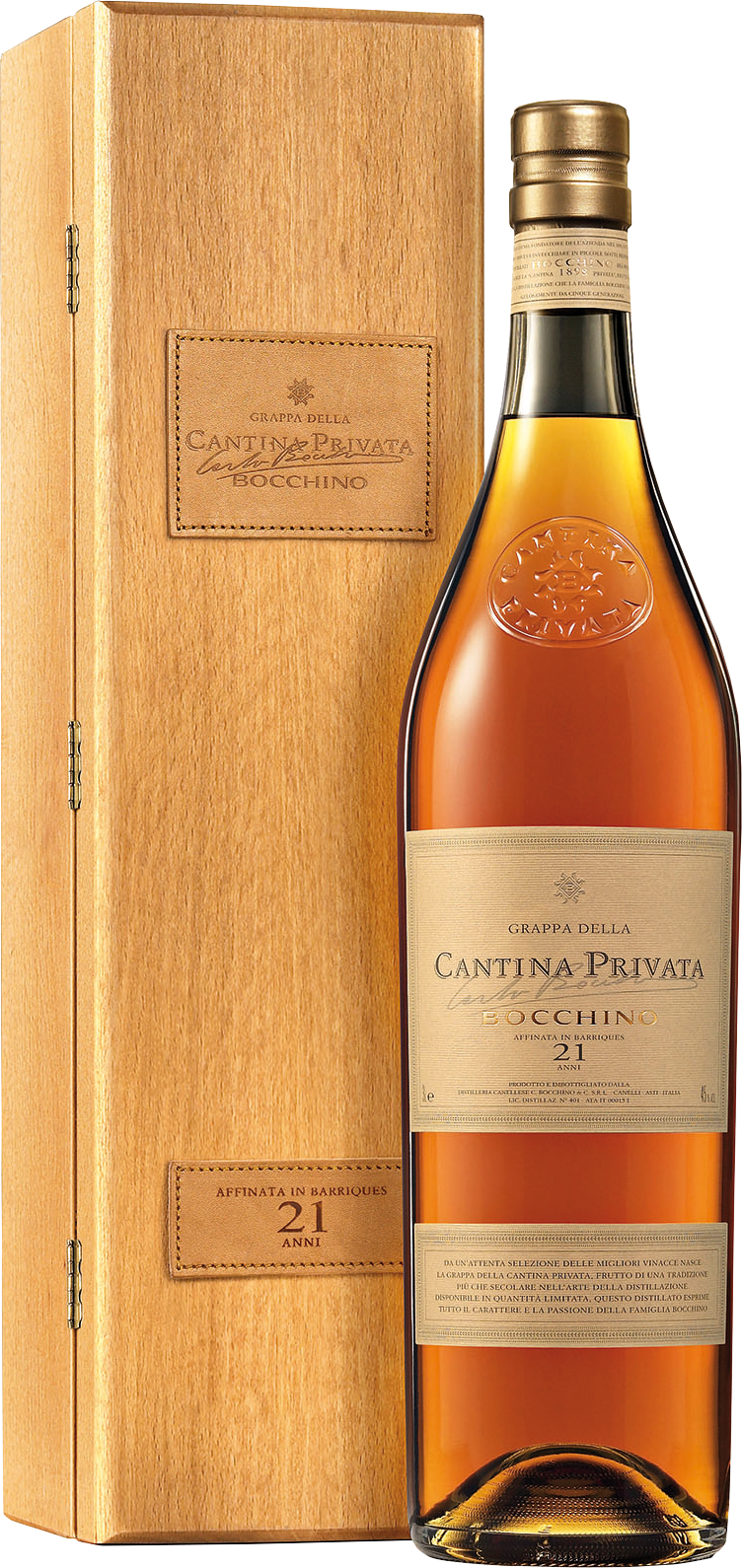 Grappa della Cantina Privata 21 Anni Doppelmagnum 3,0L