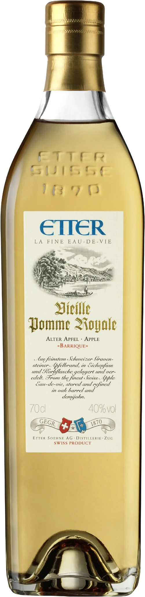 Etter Vieille Pomme Royale Gravensteiner Apple 40% vol. 0.7L