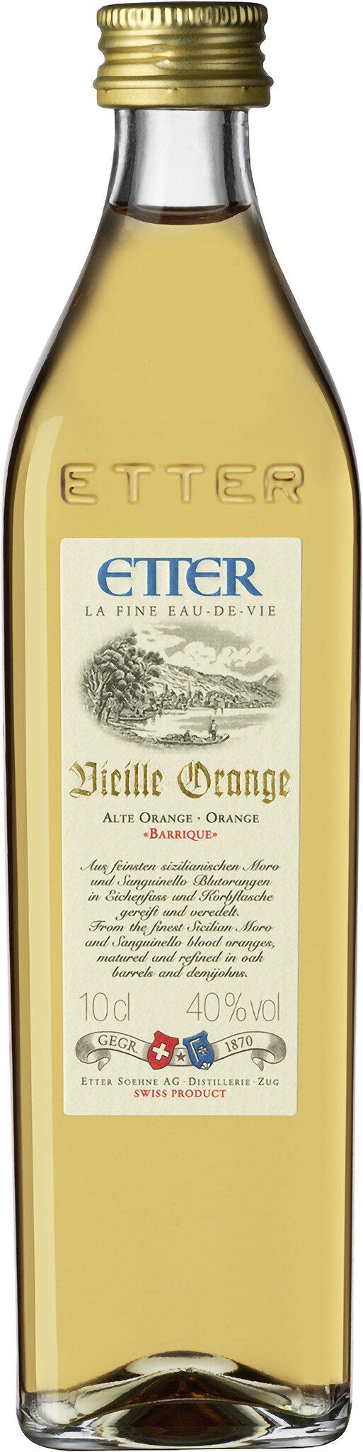 Etter Vieille Orange 40% vol Old Orange Barrique 0.1L