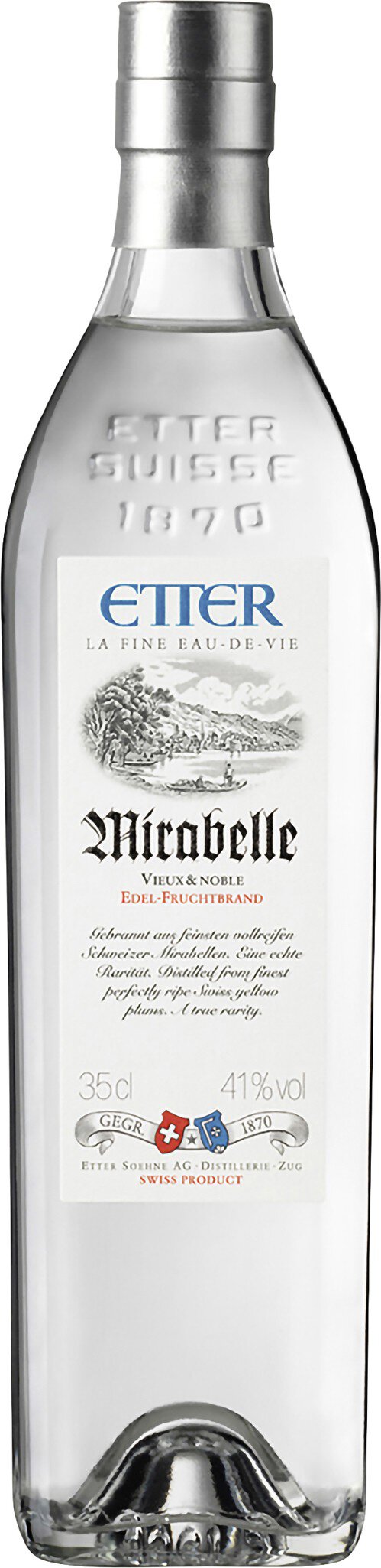 Etter Mirabelle Schweizer Mirabelle, 41% Vol. 0,35L