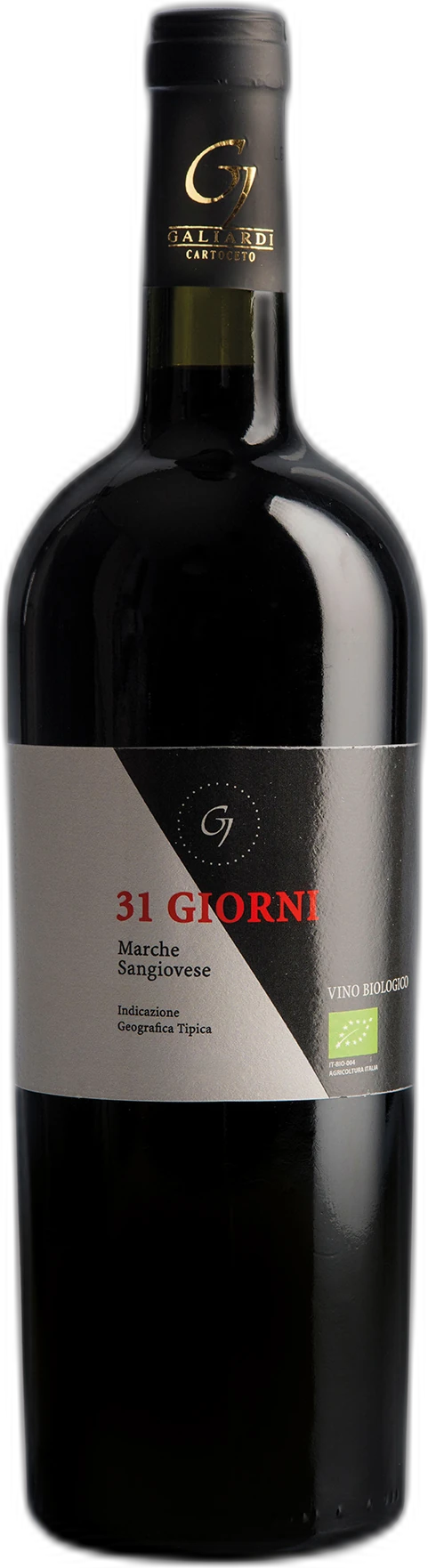 Galiardi 31 Giorni Marche Rosso DOC Riserva – Rotwein aus den Marken in sattem Rubinrot mit violetten Reflexen.