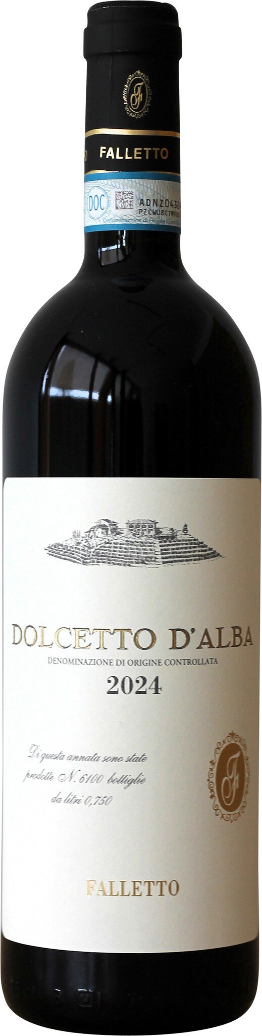 Dolcetto d'Alba Falletto DOC Piedmont 0.75L