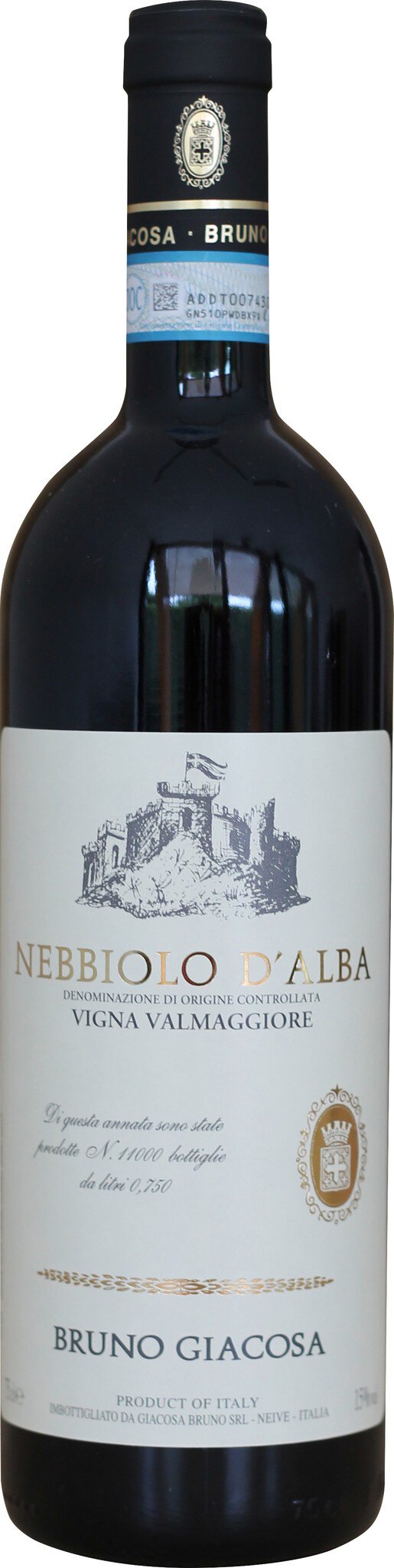 Valmaggiore Nebbiolo d'Alba DOC Piemont 0.75L