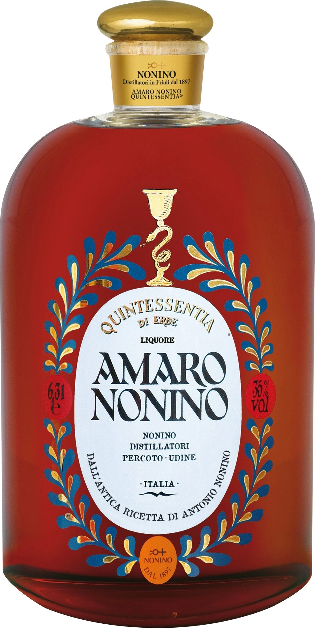 Amaro Imperiale Quintessentia Di Erbe 35% vol Nonino Distillatori