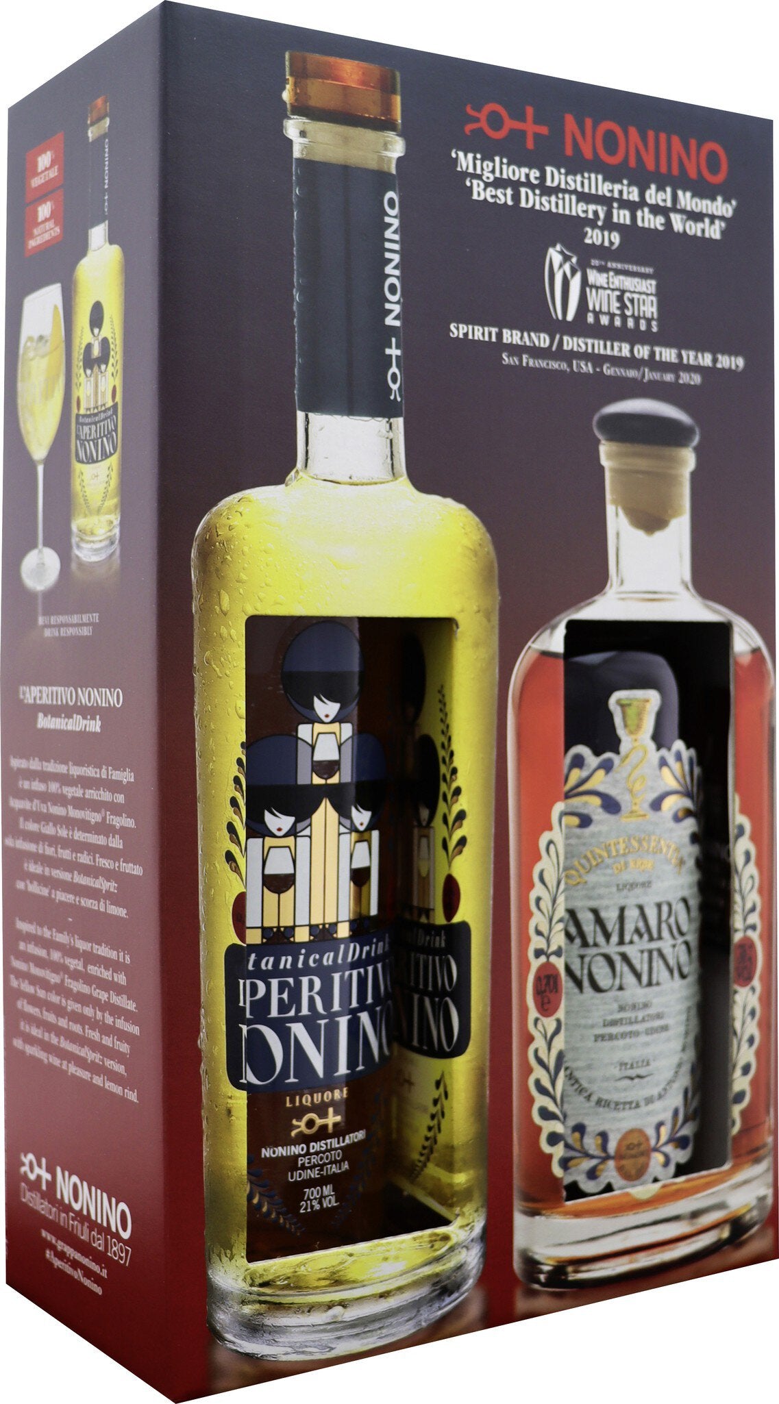 2er GP Nonino Aperitivo Time Aperitivo Botanical Drink 21% vol.