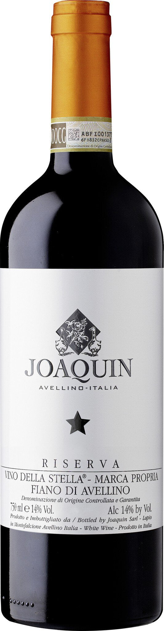 Joaquin Vino della Stella Riserva Fiano di Avellino DOCG 0.75L
