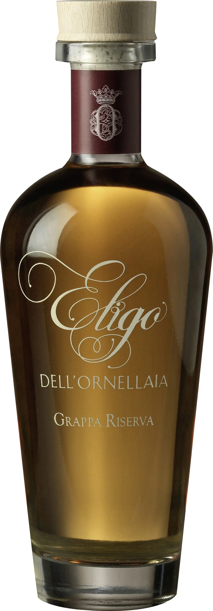 Eligo dell'Ornellaia Grappa Riserva 42% vol Cab. Sauvignon, Merlot, Cab. Franc, Petit Verdot 0.5L