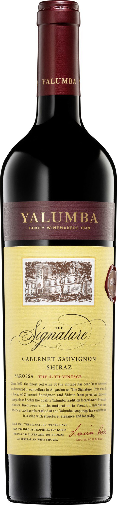 The Signature Cabernet Sauvignon / Shiraz WO Barossa Valley 0.75L