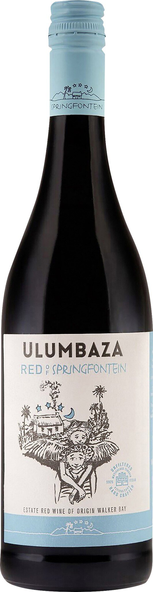 Ulumbaza Red of Springfontein Estate Wine of Origin Springfontein Rim 0.75L