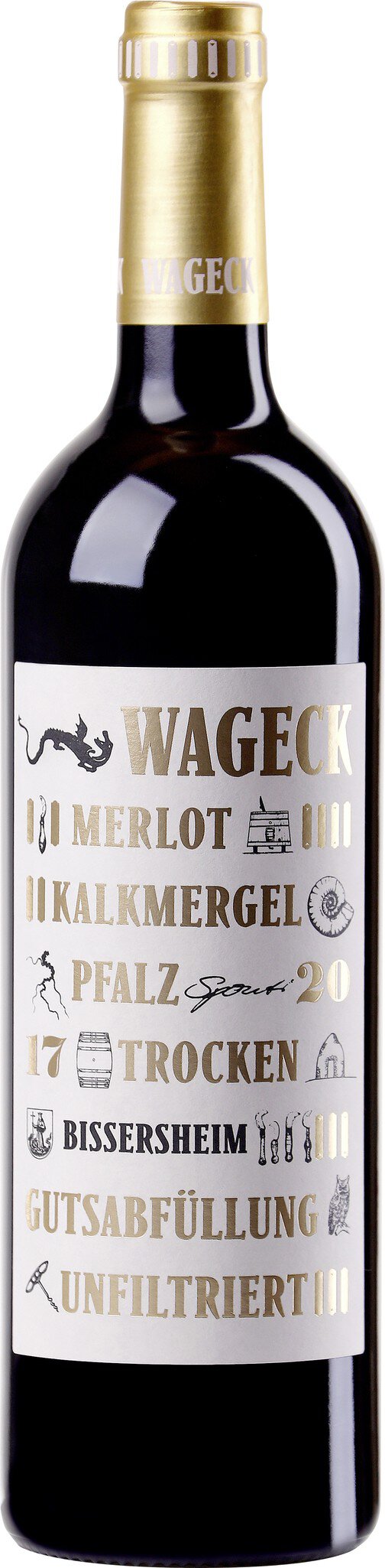 Bissersheim Merlot Kalkmergel trocken QW Pfalz 0.75L