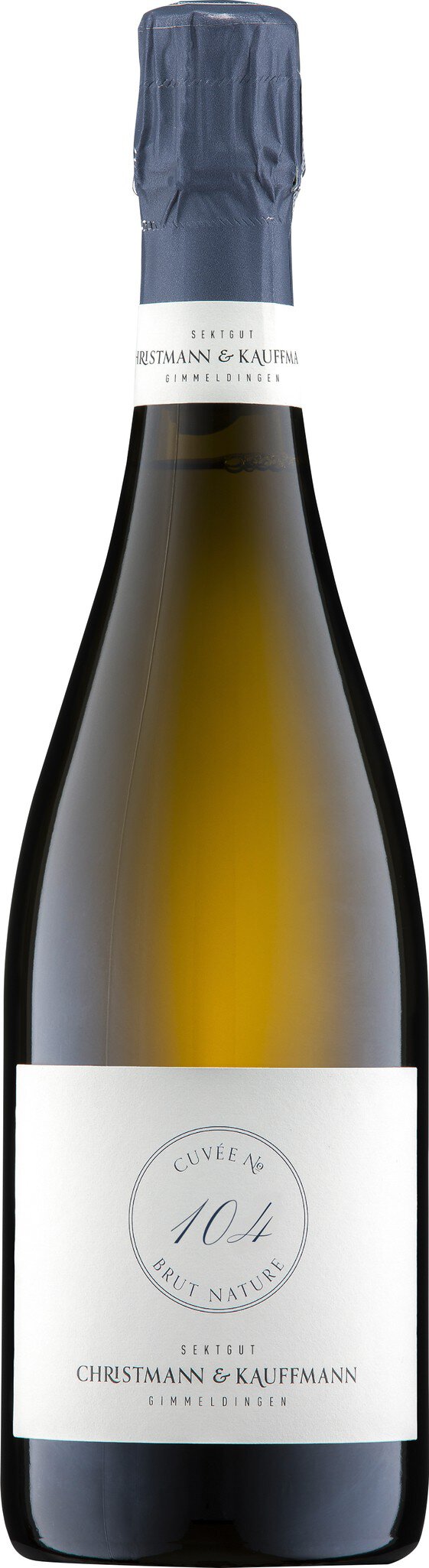 Cuvée No.104 brut nature Qualitätsschaumwein aus der Pfalz 0.75L