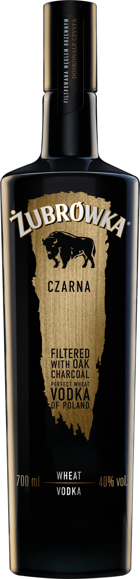 Żubrówka Czarna Vodka 0,7L