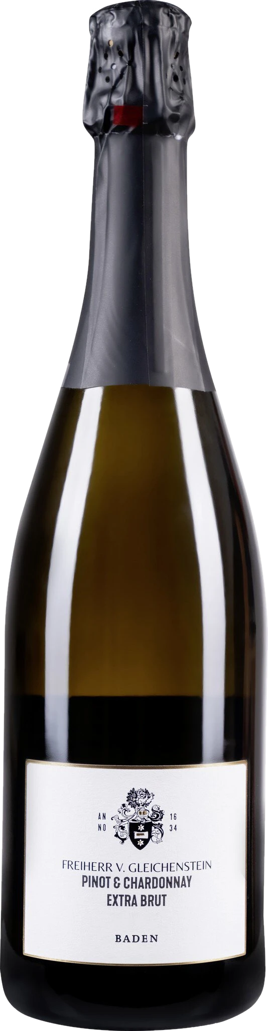 Pinot & Chardonnay extra brut Winzersekt b.A. - traditional bottle fermentation 0.75L