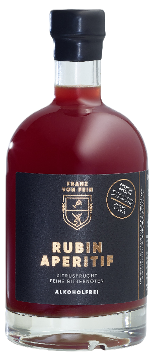 Alkoholfreier Rubin Aperitif