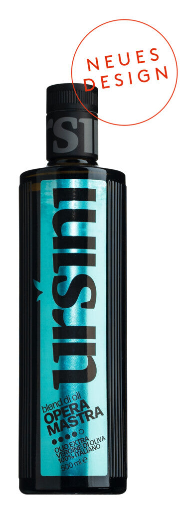 Olio extra vergine Opera Mastra, Coupage