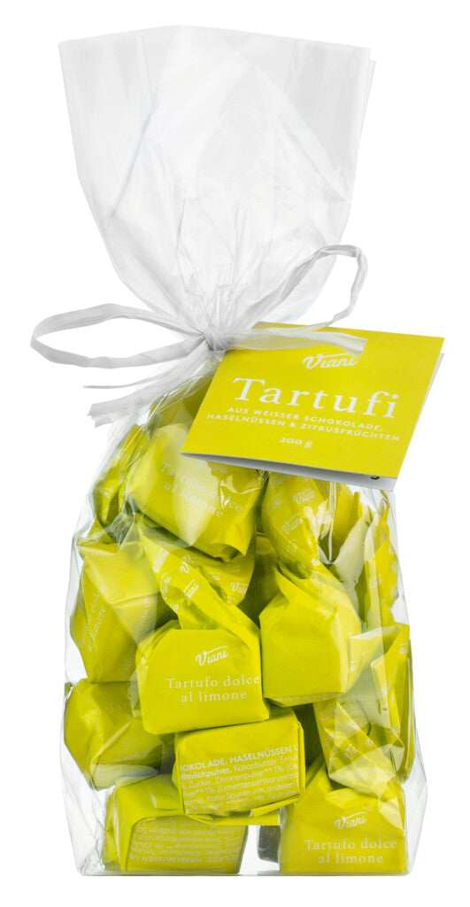Tartufi dolci al limone