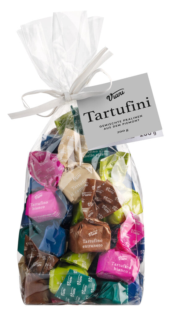 Tartufini dolci misti, sacchetto multicolori