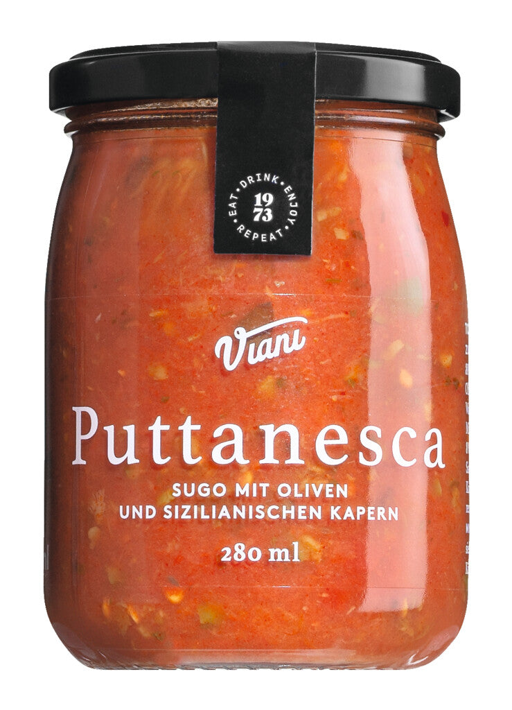 PUTTANESCA - Sugo mit Oliven und Kapern
