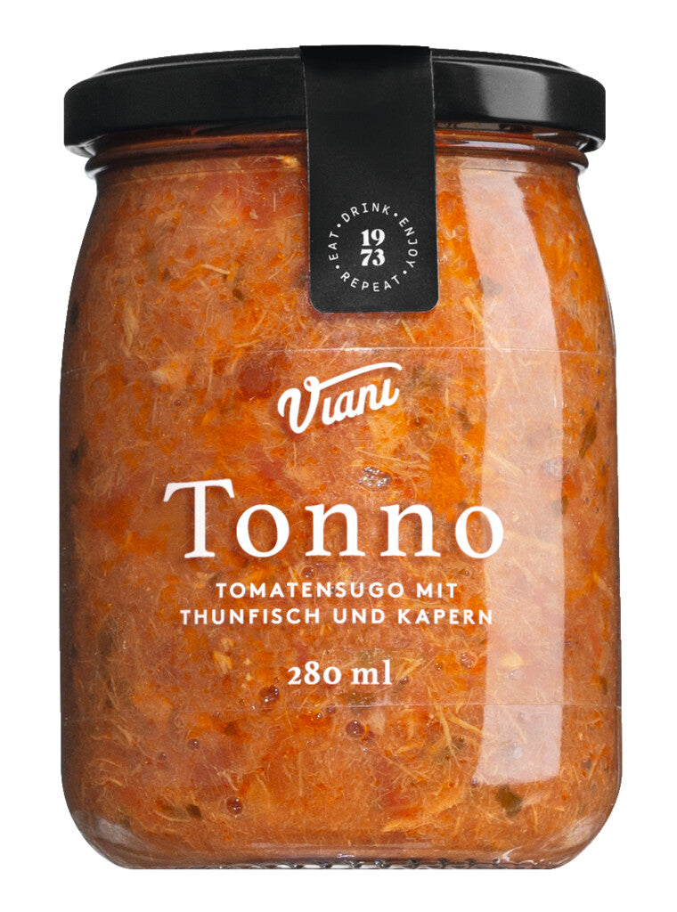 TONNO - Tomatensugo mit Thunfisch und Kapern