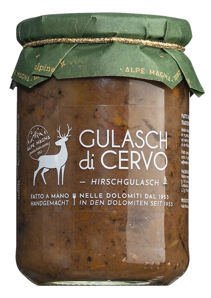 Gulasch di cervo