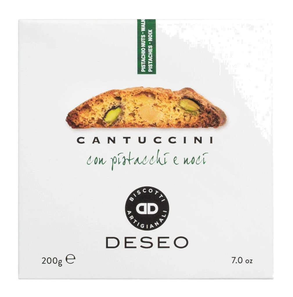 Cantuccini con pistacchi e noci