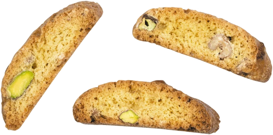 Cantuccini con pistacchi e noci