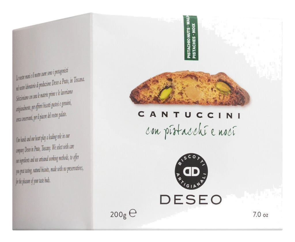 Cantuccini con pistacchi e noci