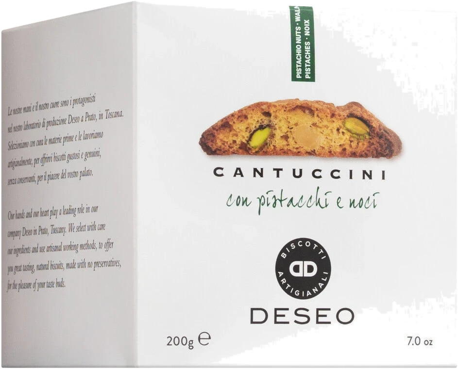 Cantuccini con pistacchi e noci