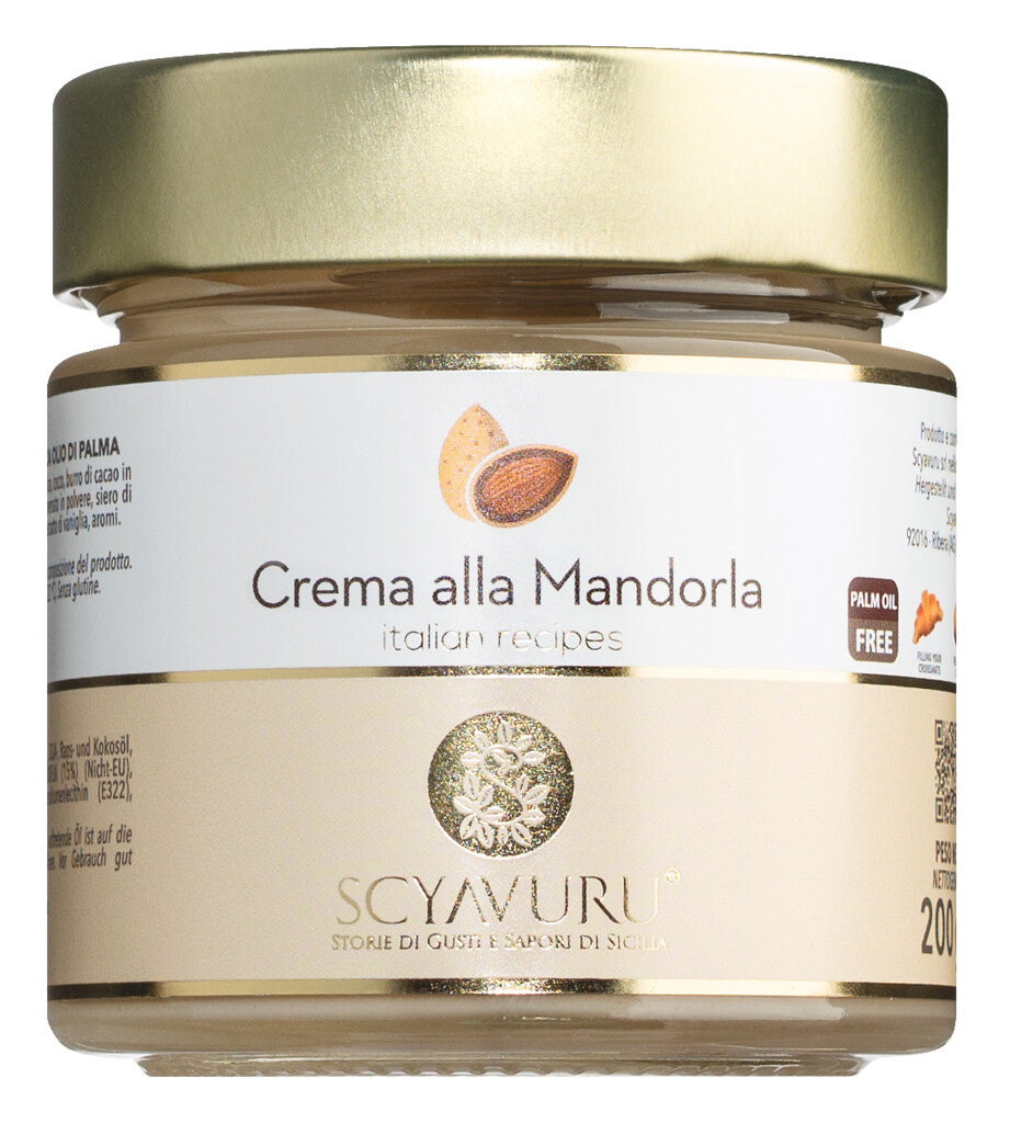 Crema alla Mandorla senza olio di palma