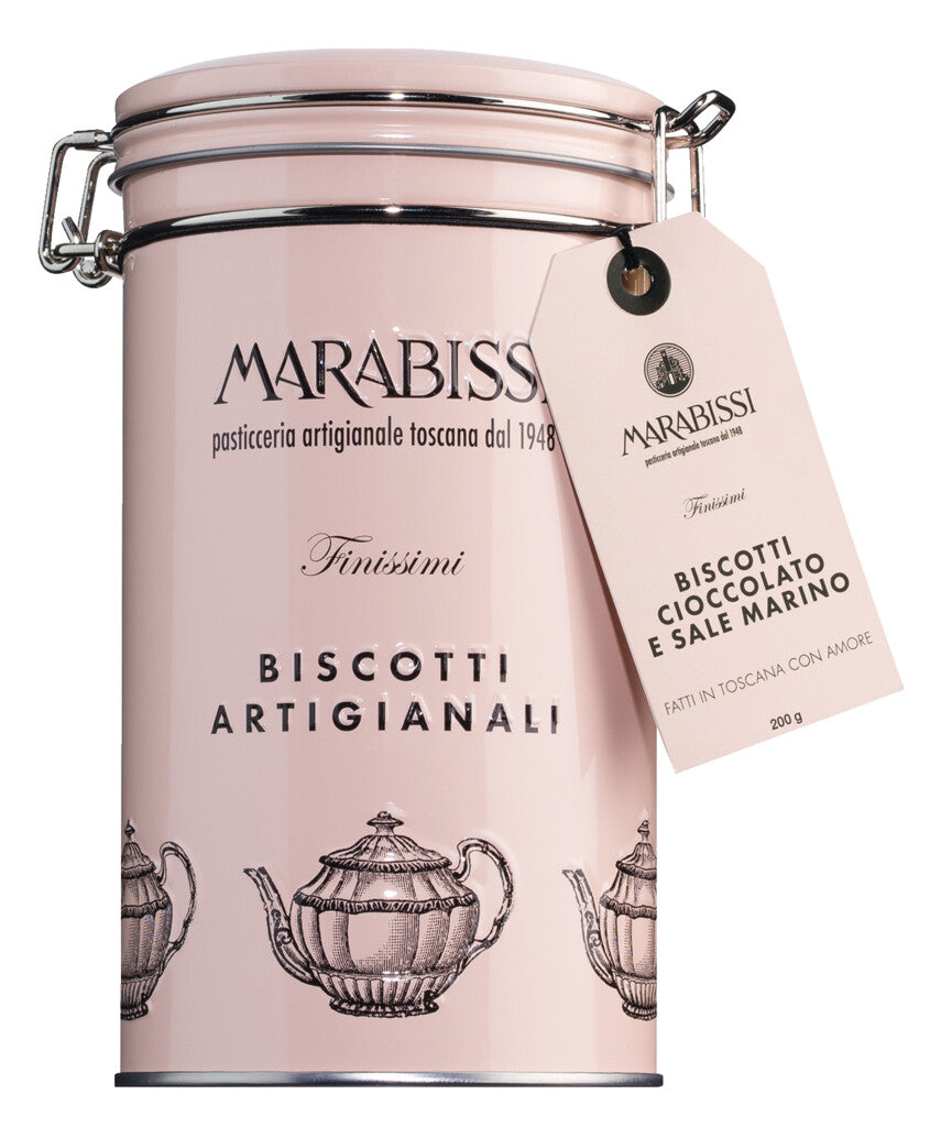 Biscotti cioccolato e sale marino, Arancio