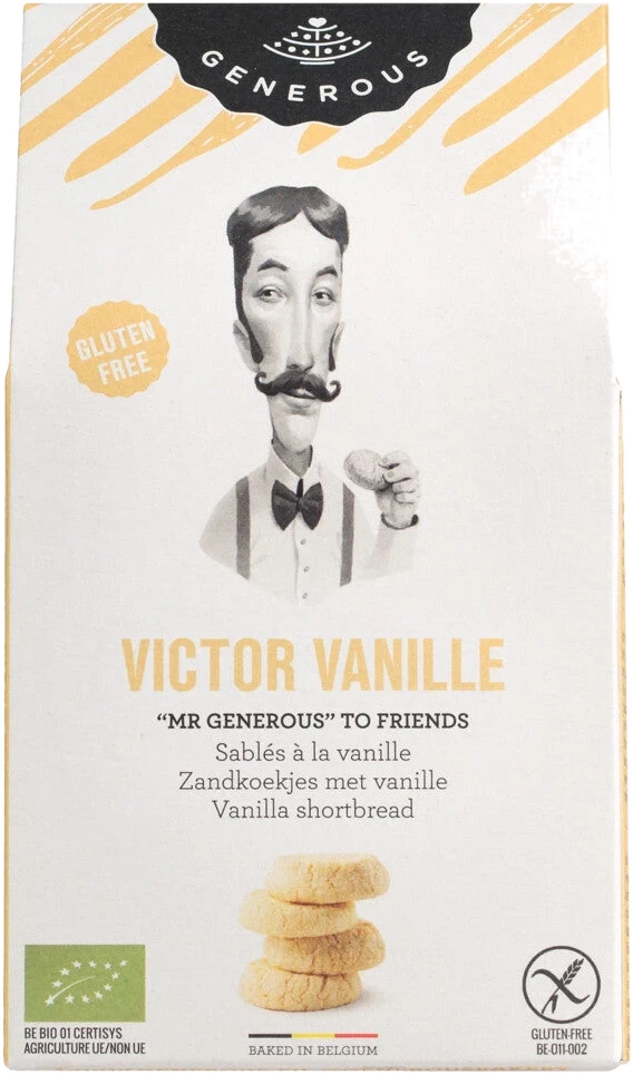 Victor Vanille, organic, glutenfree