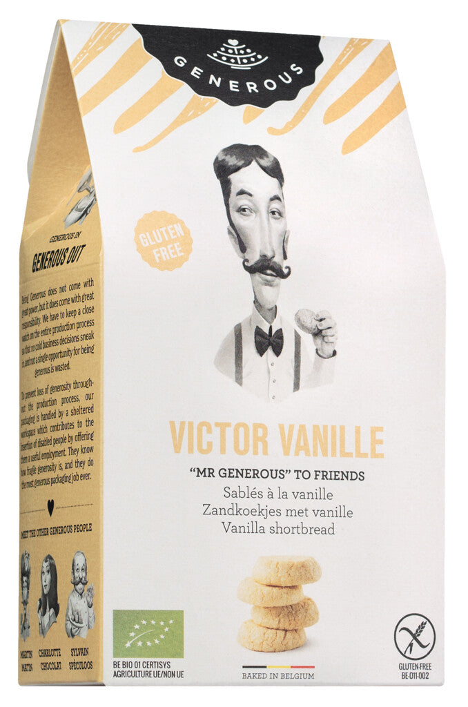 Victor Vanille, organic, glutenfree