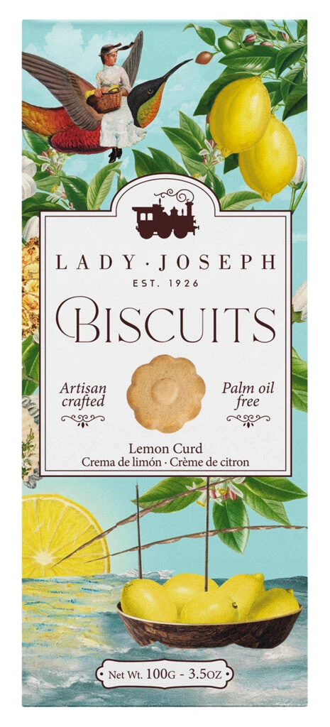 Lemon Curd Biscuit