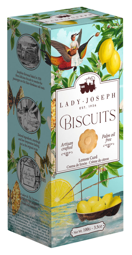 Lemon Curd Biscuit