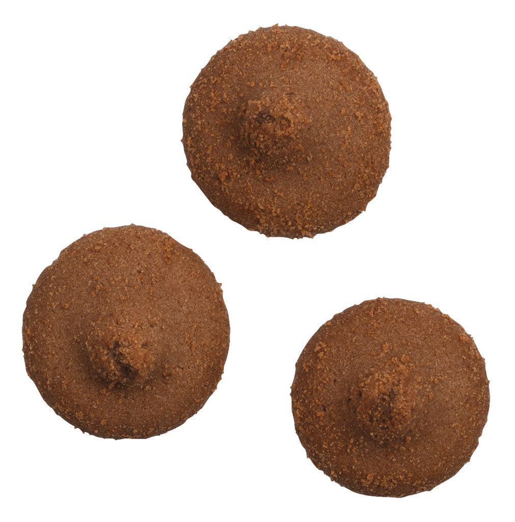 Chocolate filled vegan Cookies