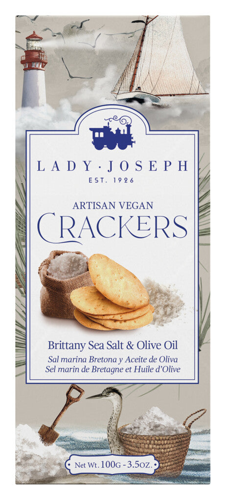 Brittany Sea Salt and Olive Oil Crackers